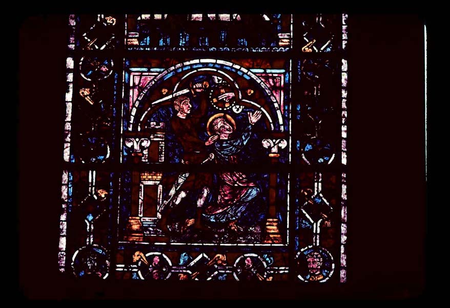 Nave, wall south, clerestory