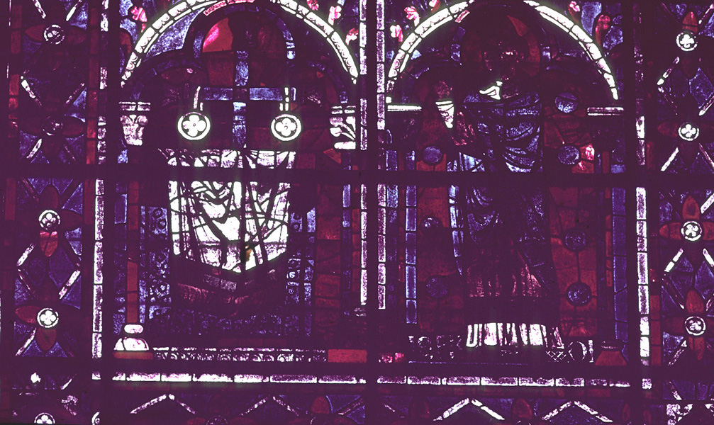 Transept south, wall east, clerestory
