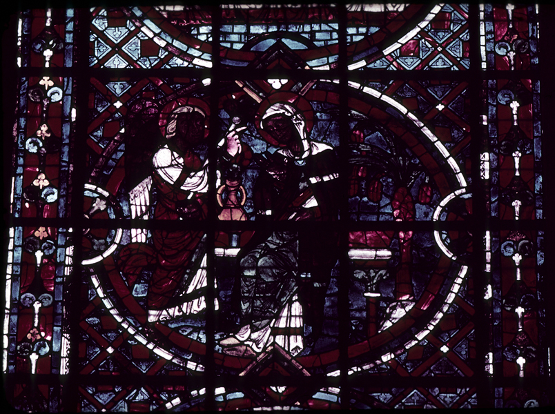 Transept north, wall east, clerestory
