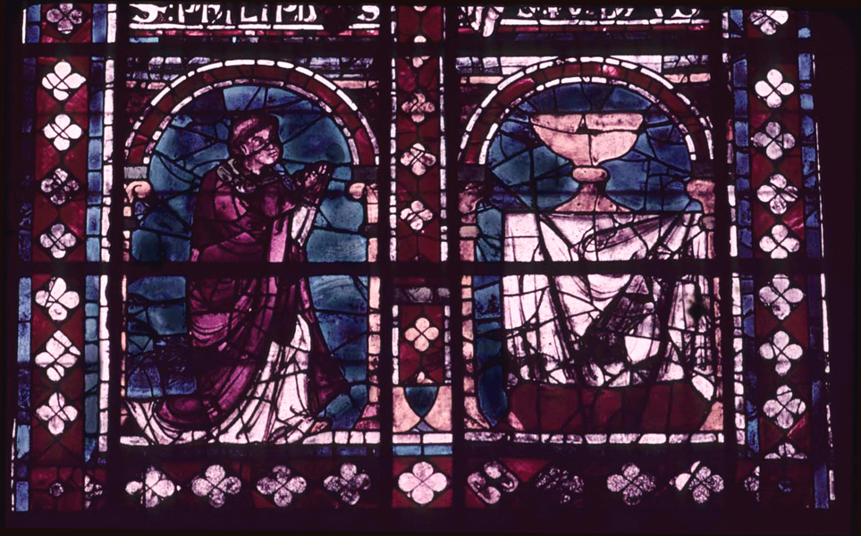 Transept north, wall east, clerestory