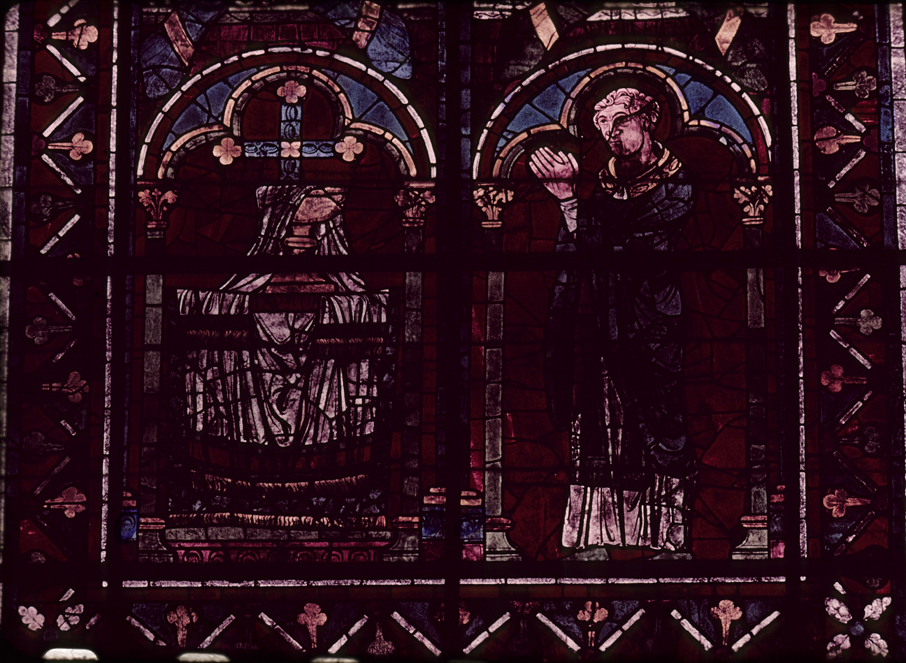 Transept south, wall east, clerestory