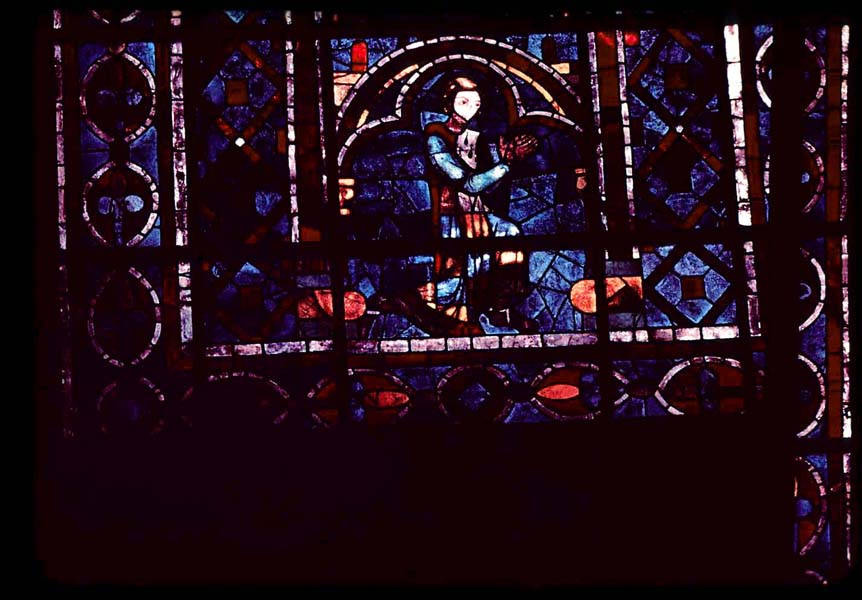Transept south, wall east, clerestory