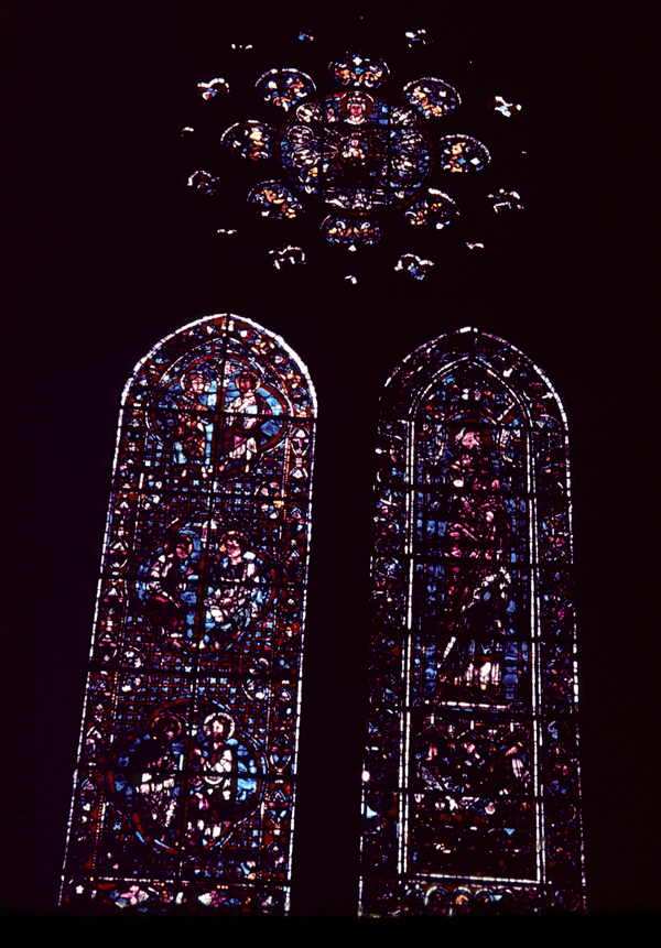 Nave, wall north, clerestory