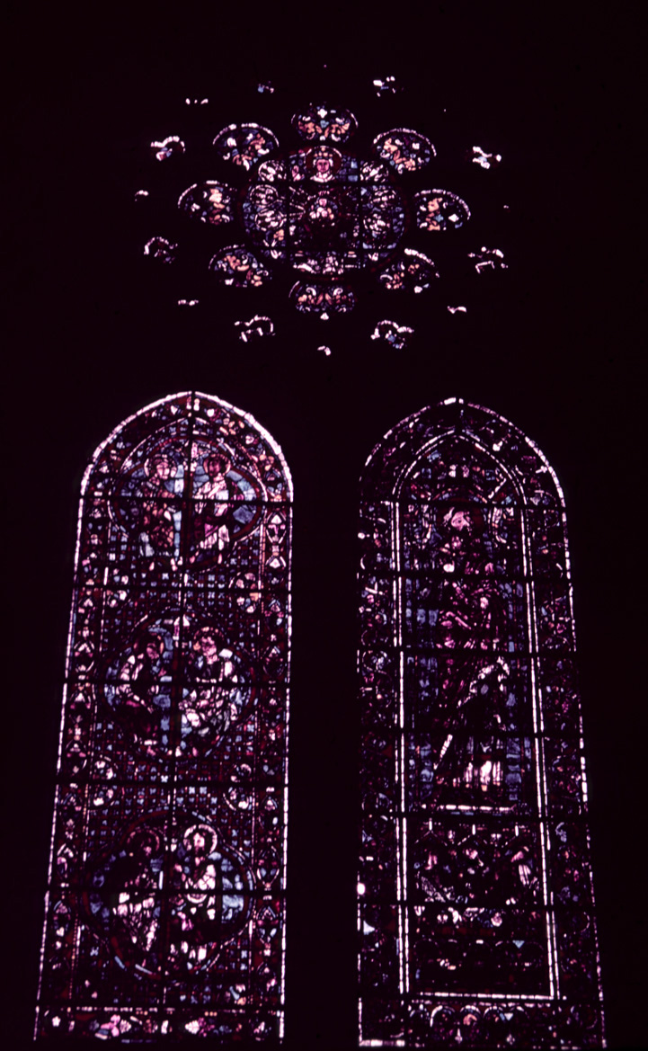 Nave, wall north, clerestory