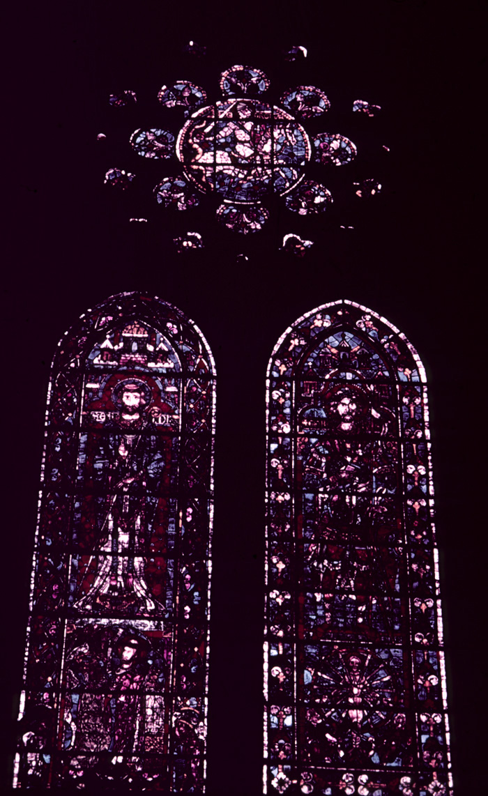 Nave, wall north, clerestory
