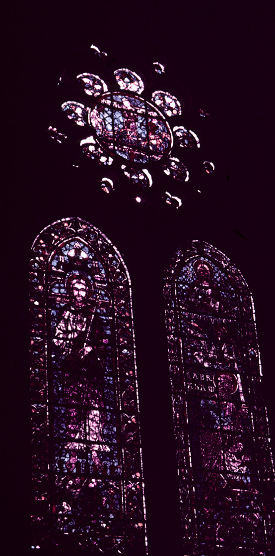 Nave, wall north, clerestory
