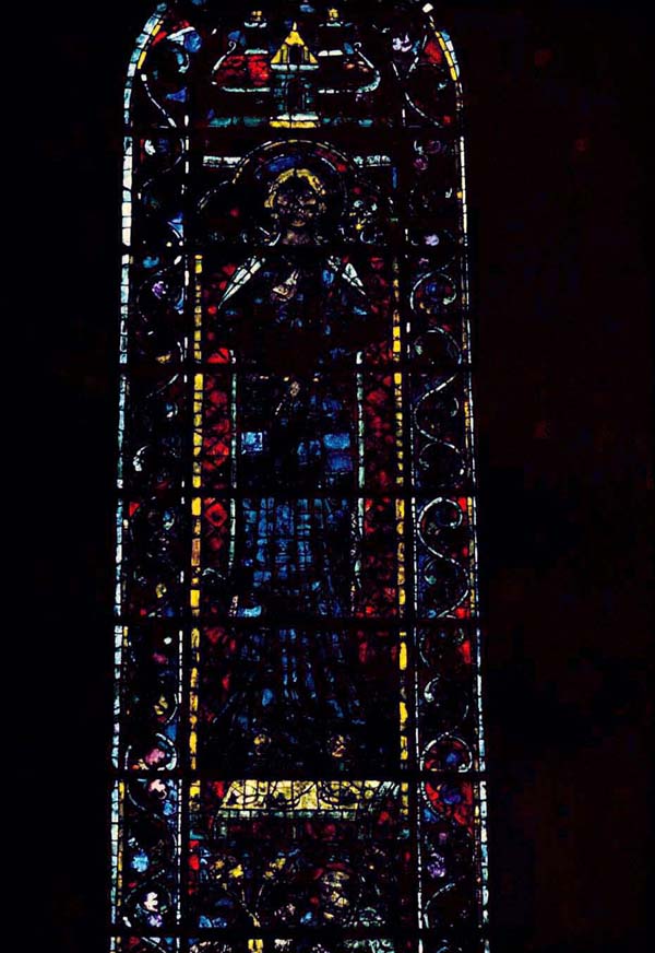 Nave, wall south, clerestory