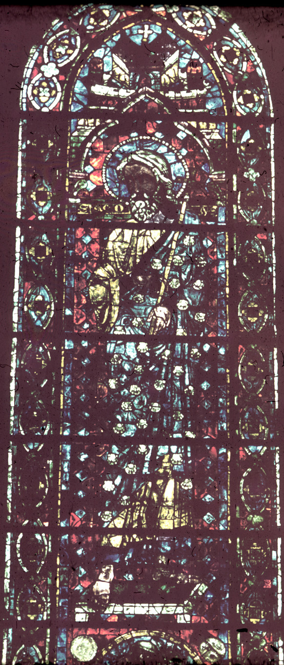 Nave, wall south, clerestory