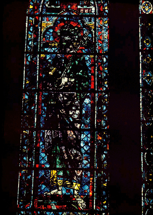 Nave, wall south, clerestory