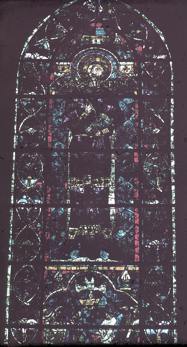 Nave, wall south, clerestory