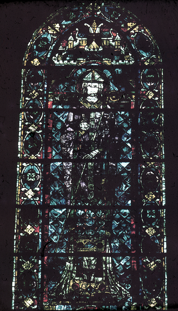 Nave, wall south, clerestory