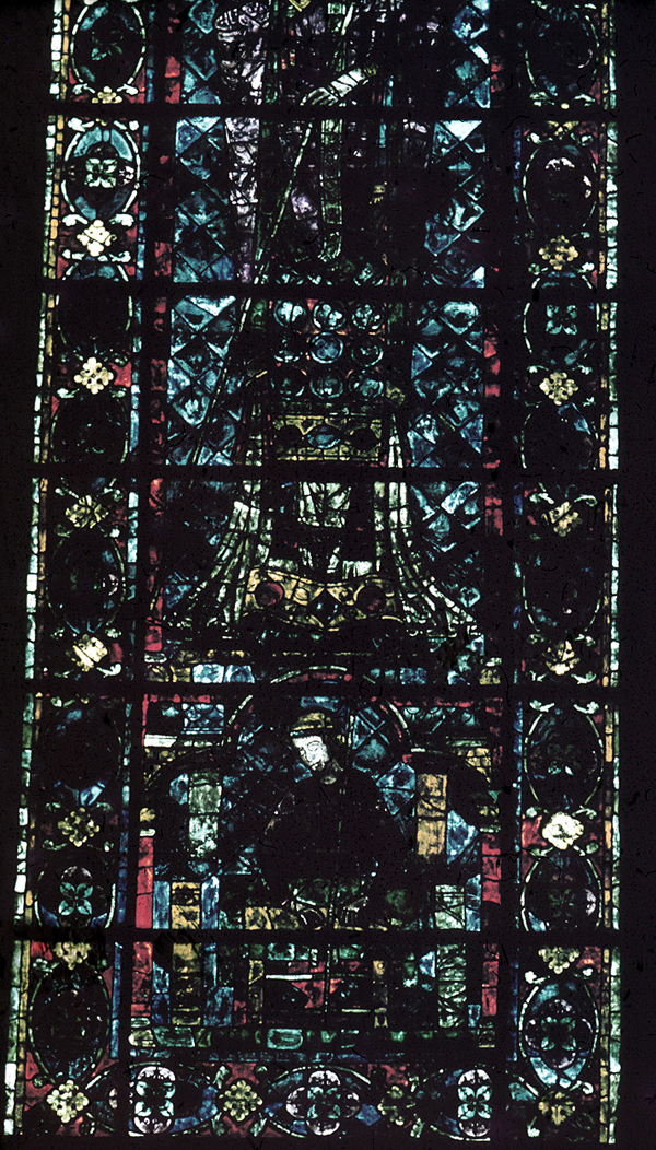 Nave, wall south, clerestory