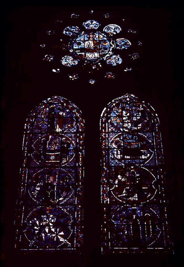 Transept north, wall east, clerestory