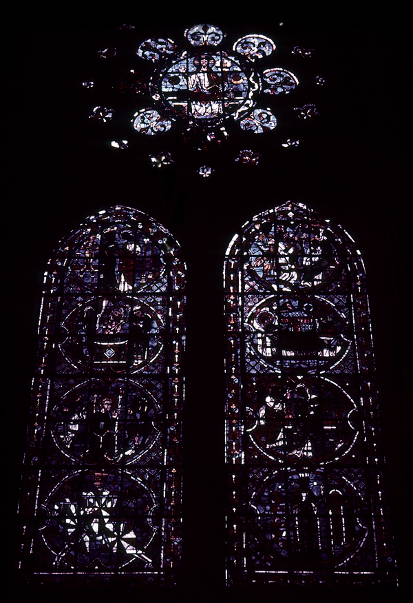 Transept north, wall east, clerestory