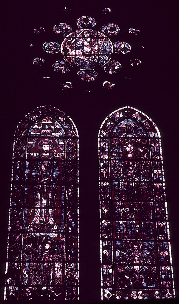 Nave, wall north, clerestory