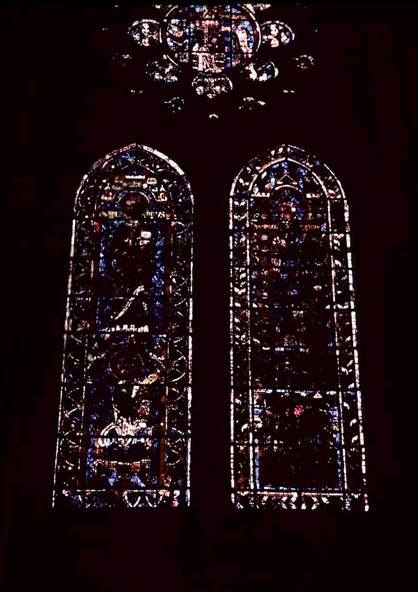 Nave, wall south, clerestory