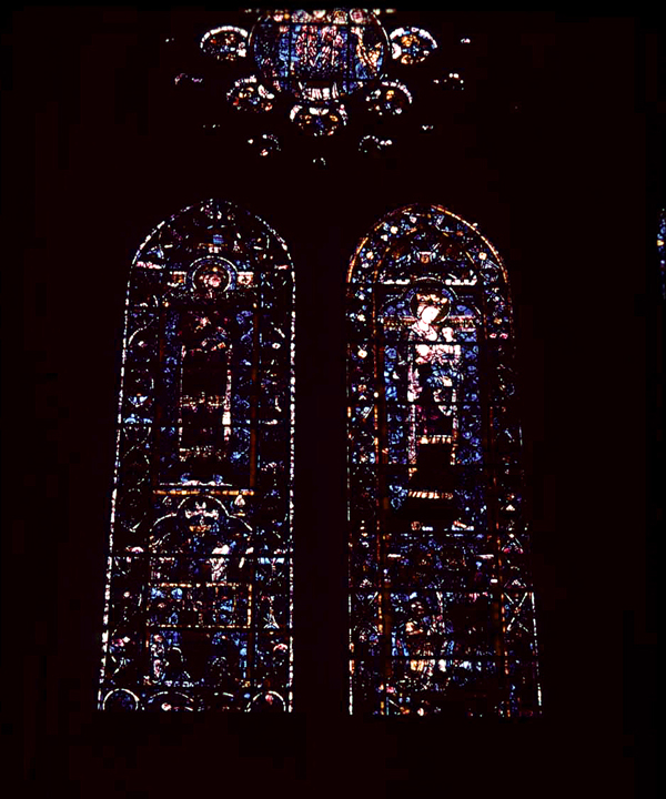 Nave, wall south, clerestory