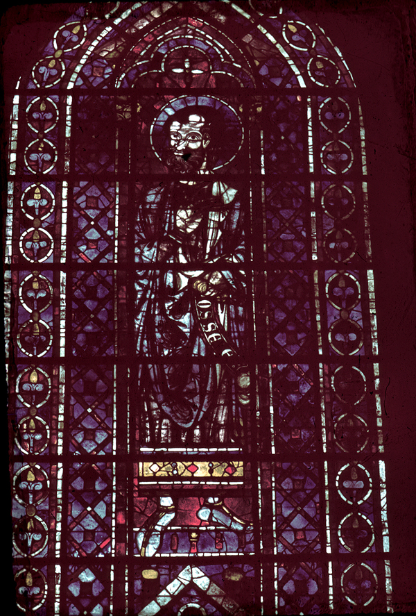 Transept south, wall east, clerestory