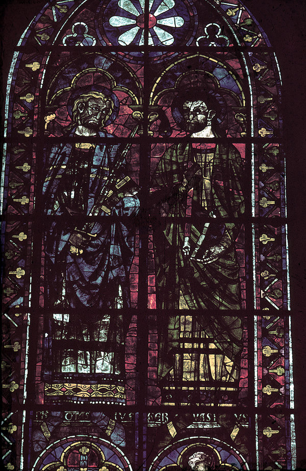 Transept south, wall east, clerestory