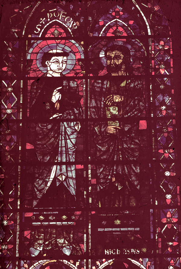 Transept south, wall east, clerestory