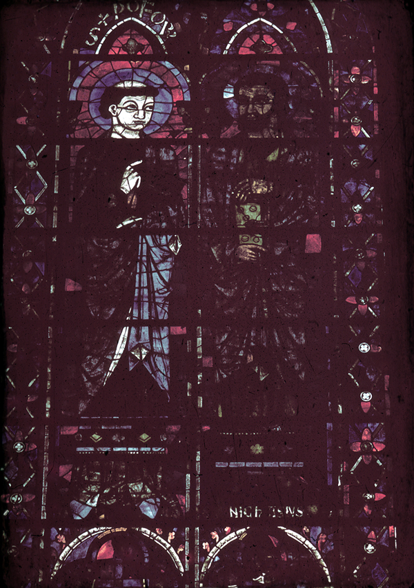 Transept south, wall east, clerestory