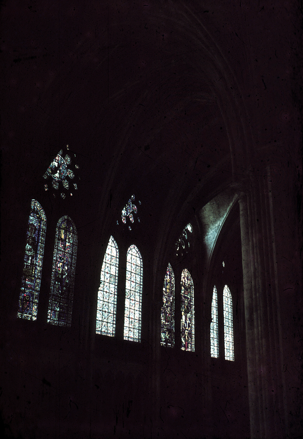 North chancel, interior view
