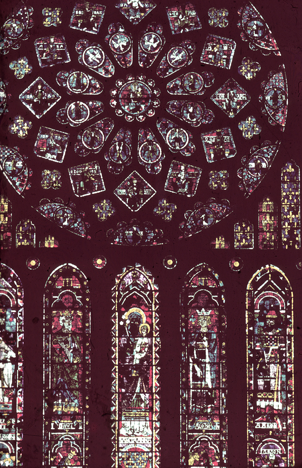 Transept north, wall north, clerestory