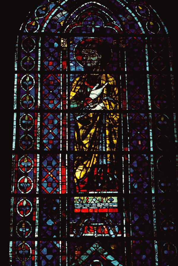 Transept south, wall east, clerestory