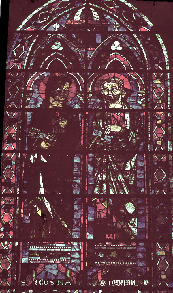 Transept south, wall east, clerestory