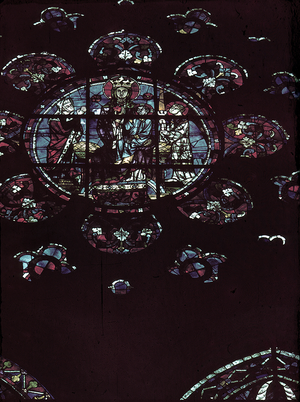 Transept south, wall east, clerestory