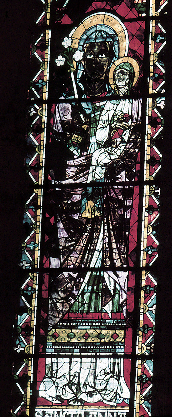 Transept north, wall north, clerestory