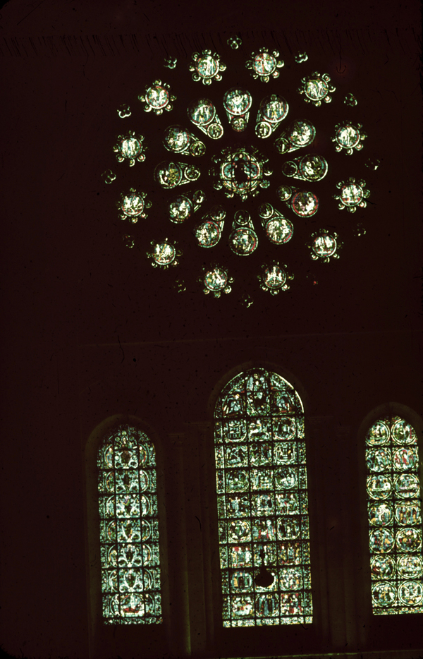 Nave, wall west, clerestory