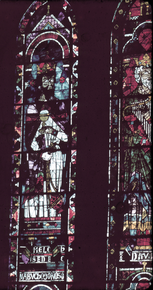 Transept north, wall north, clerestory
