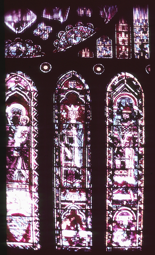 Transept north, wall north, clerestory