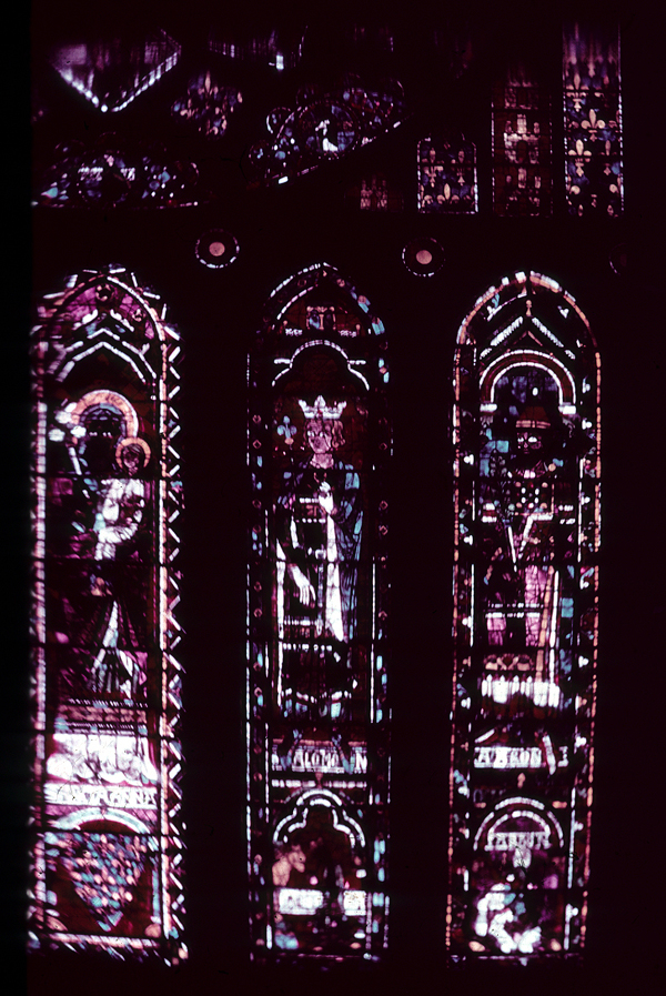 Transept north, wall north, clerestory