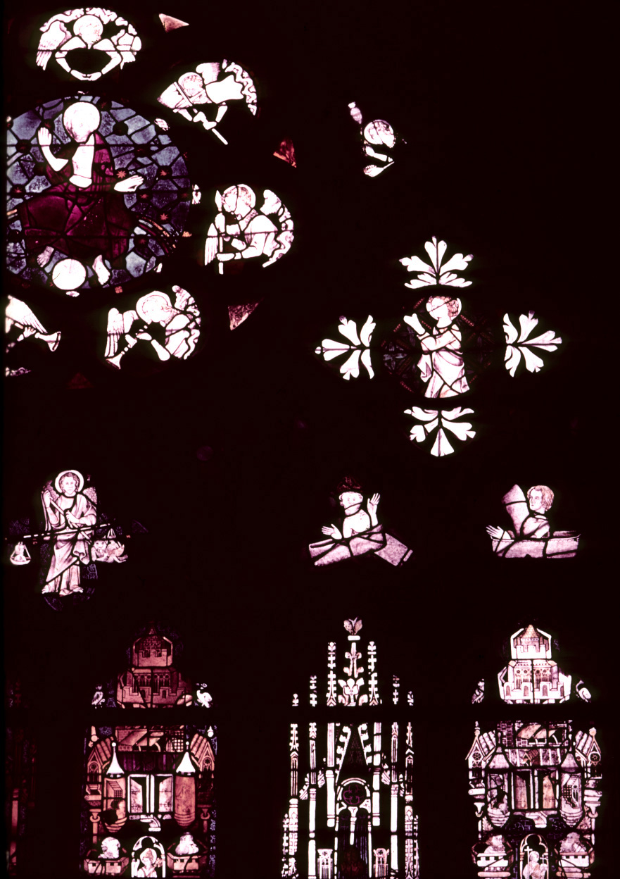 St. Piat Chapel, window 1, top, right