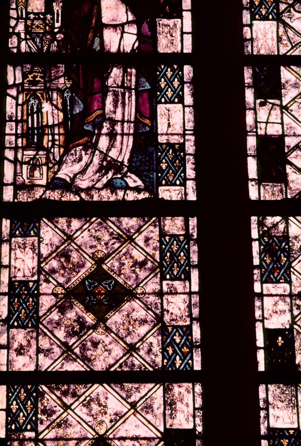 Chapel, St.-Piat, window 2, detail