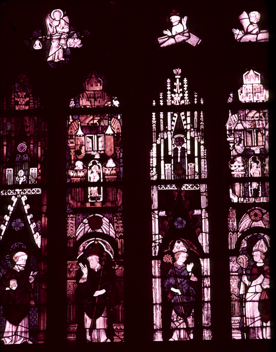St. Piat Chapel, window 1, left panel