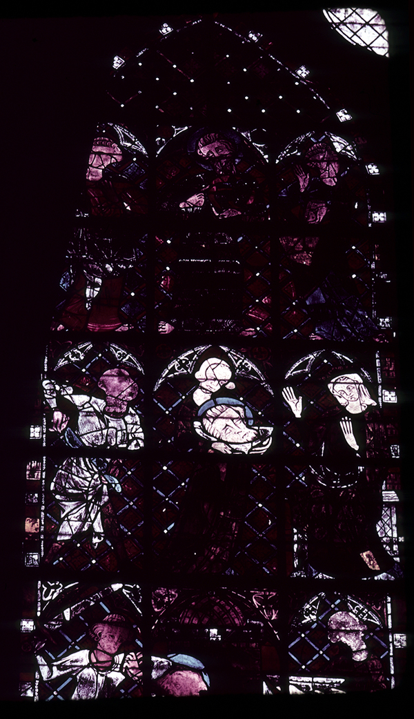 Nave, north clerestory, bay 2, window, section A3