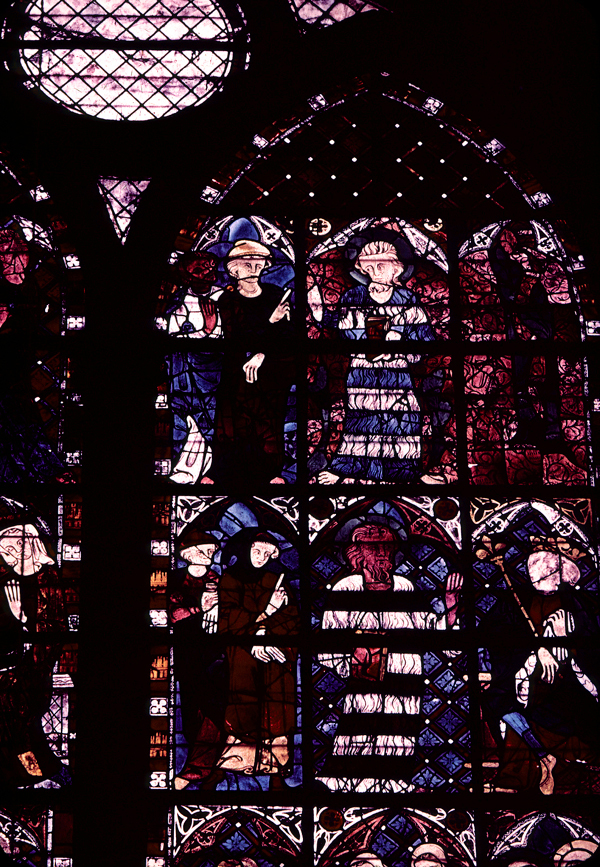 Nave, north clerestory, bay 2, window, section B3
