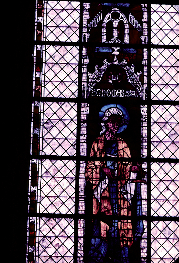 Nave, north clerestory, bay 5, window, section A1
