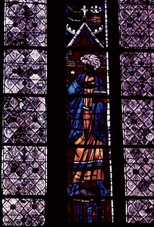 Choir, north clerestory, bay 2, window, section C1