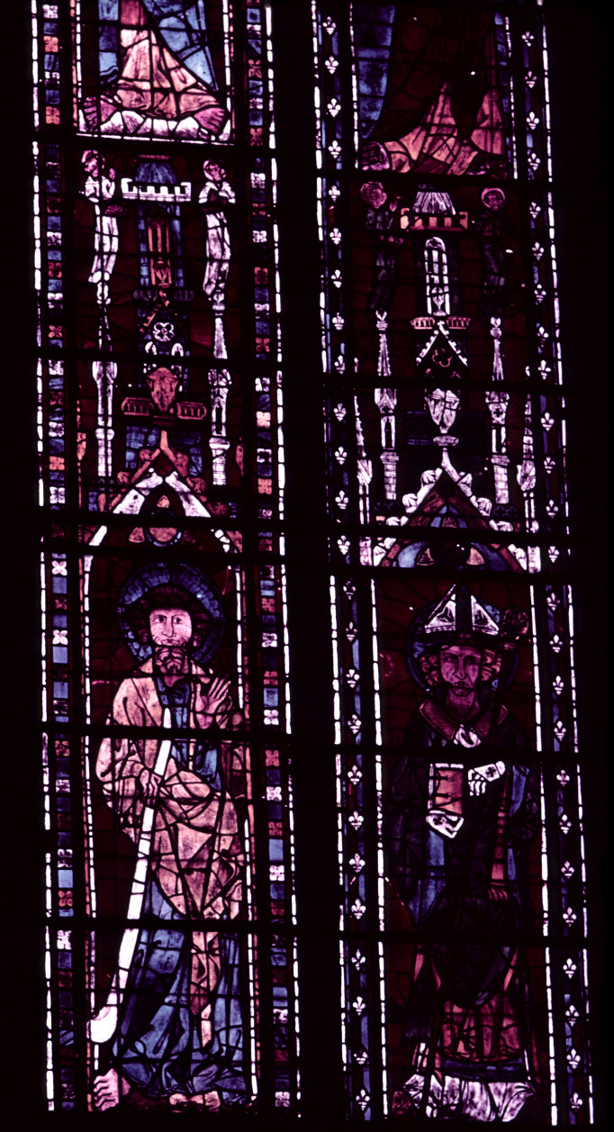 Apse, clerestory, bay 2, window, section AB, bottom