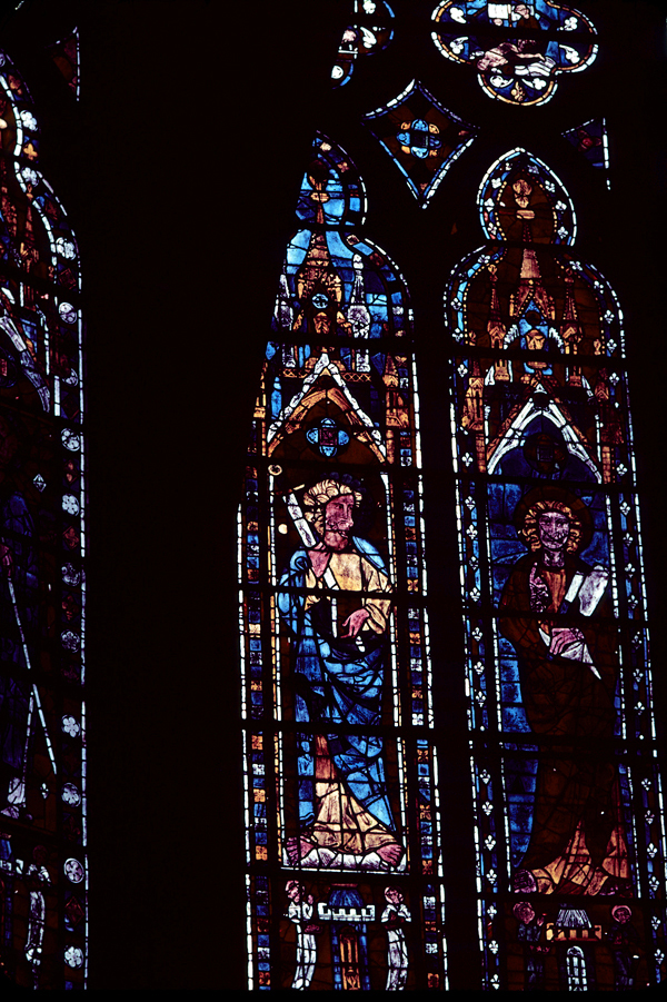 Apse, clerestory, bay 2, window, section AB, top