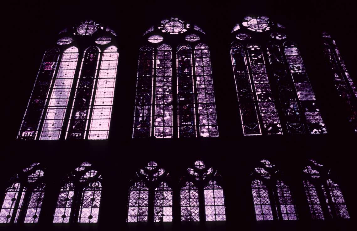 Choir, south clerestory, windows