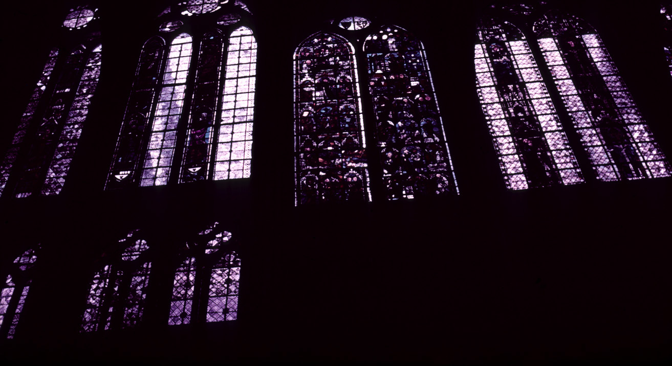 Nave, south clerestory, windows