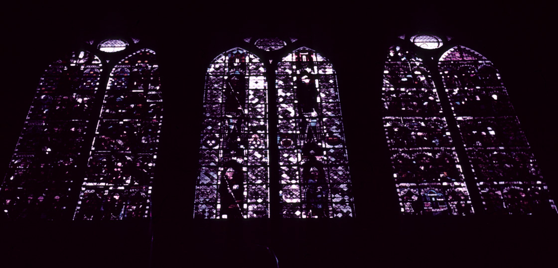 Nave, south clerestory, windows