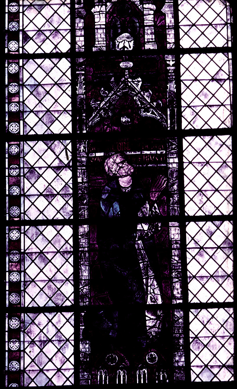 Nave, south clerestory, bay 2, window, section A1