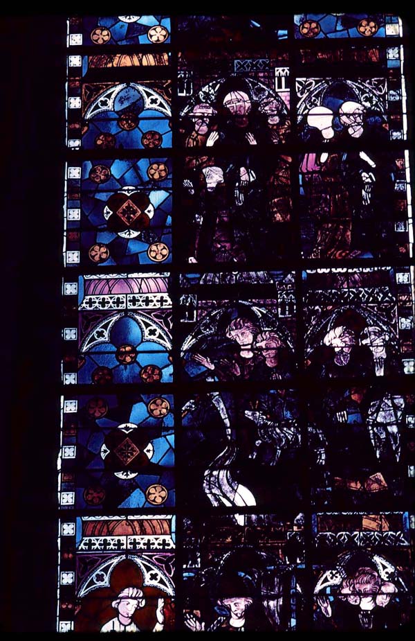Nave, south clerestory, bay 3, window, section A2