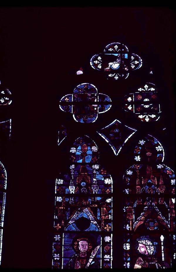 Apse, clerestory, bay 6, window, section AB, 3